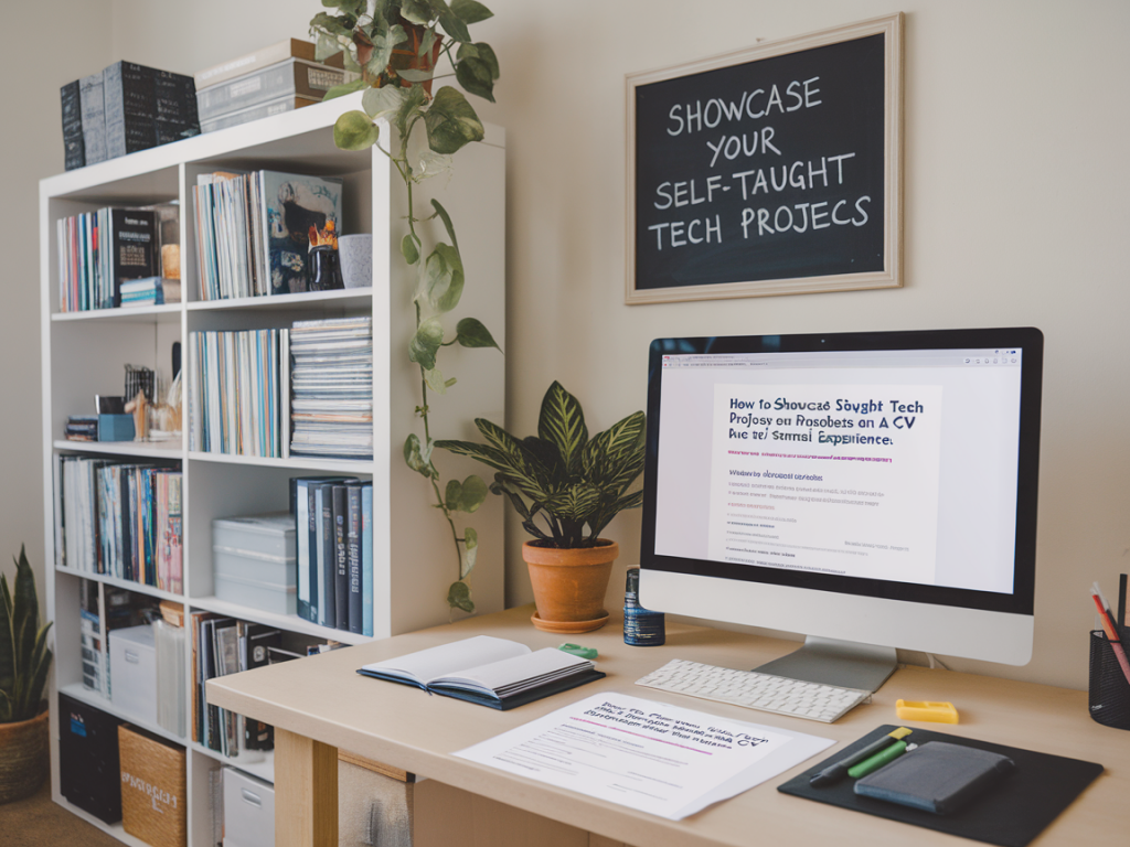 how to showcase self-taught tech projects on a cv when you have no formal experience: a step-by-step evidence checklist