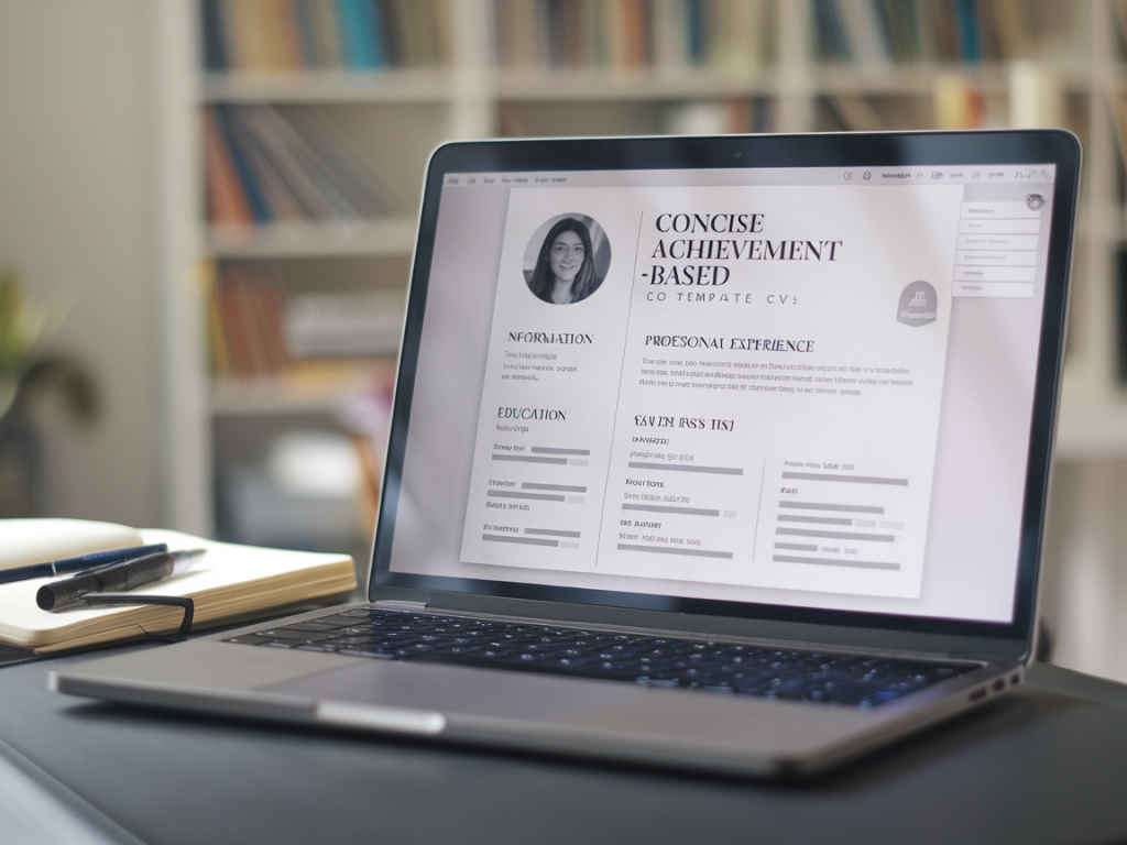 How to use Jobzvice Co templates to write a concise achievement-based cv