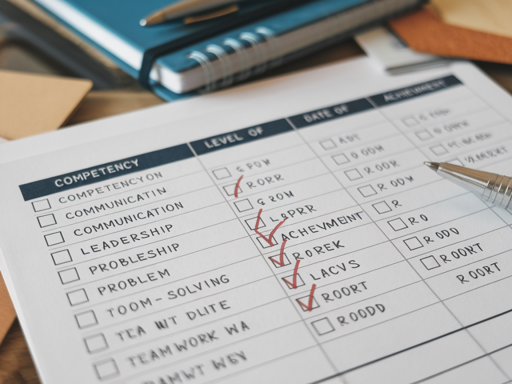 How to use a competency matrix to map promotion-ready achievements for your next performance review